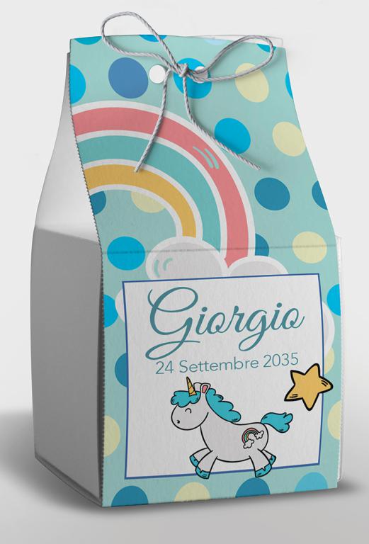 Scatolina porta confetti personalizzata rettangolare Easyprint