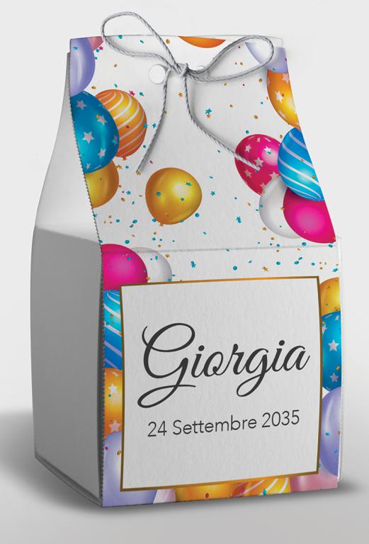 Scatolina porta confetti personalizzata quadrata Easyprint stampabile –  Inviti Design