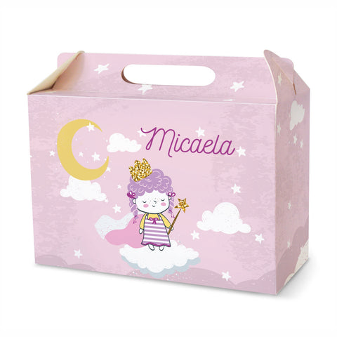 Scatola happy meal articolo tema piccola principessa rosa Modello codice: PB 45 U