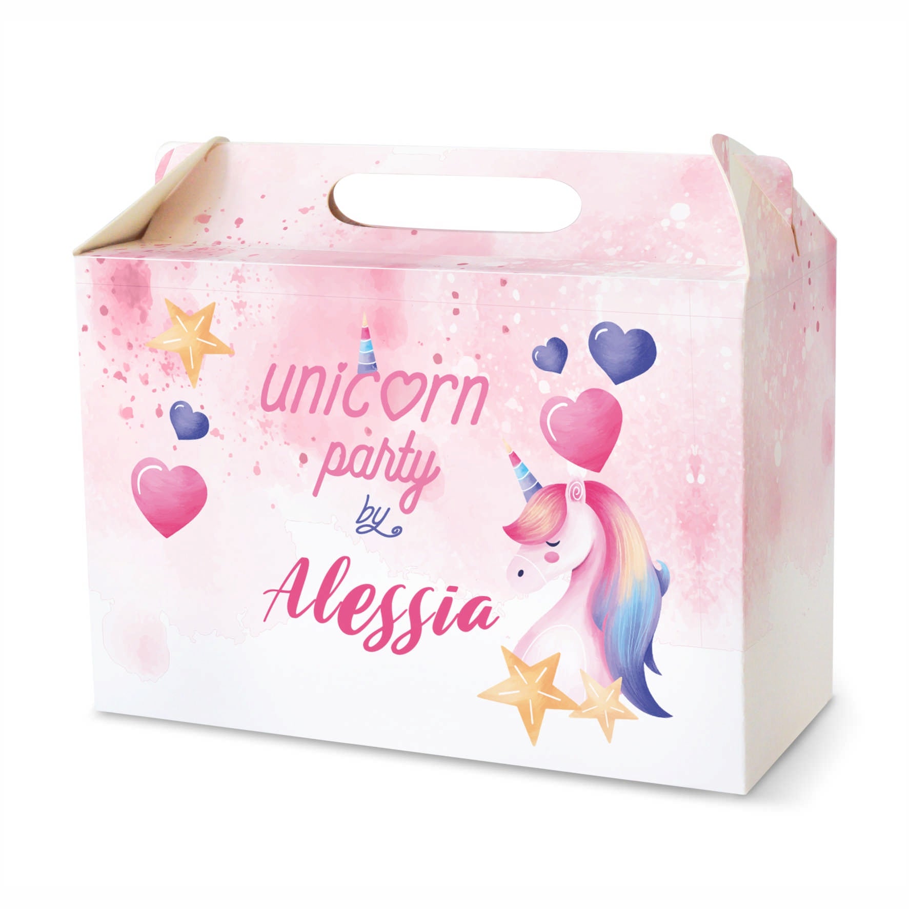 Borsa Pranzo Isotermica A Forma Di Unicorno – Morbida E Pieghevole Per Bambini, Scuola E Picnic – Colore Viola