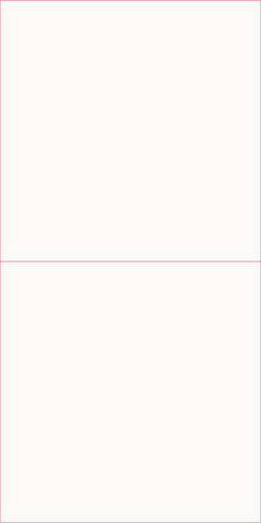 Partecipazione Matrimonio quadrata con stampa acquerello rosa - Codice F1698