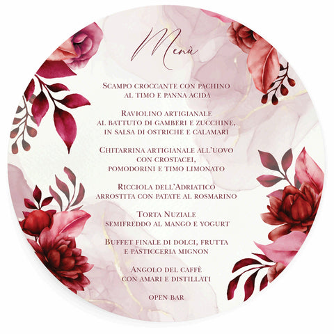 MENU ABBINATO AD ART. F1744