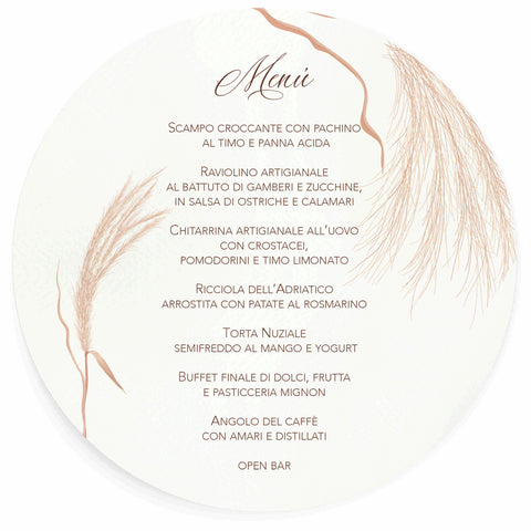 MENU ABBINATO AD ART. F1752