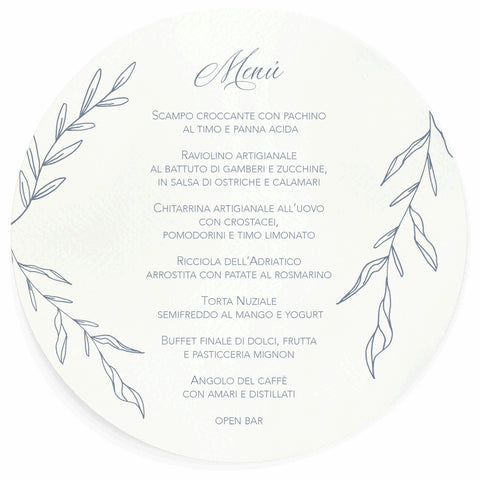 MENU ABBINATO AD ART. F1753