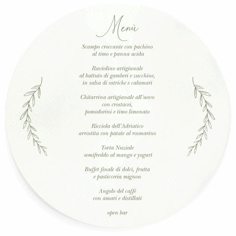 MENU ABBINATO AD ART. F1756