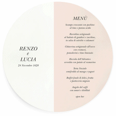 MENU ABBINATO AD ART. F1770