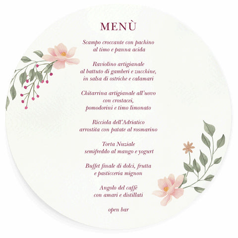 MENU ABBINATO AD ART. F1775