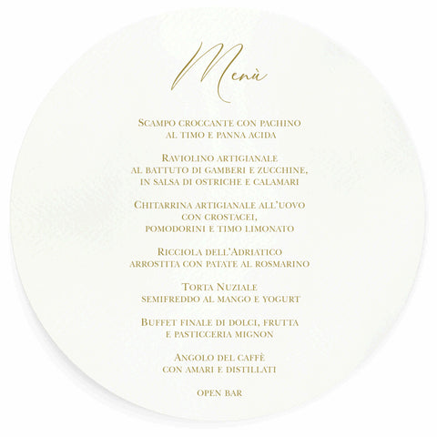 MENU ABBINATO AD ART. F1778