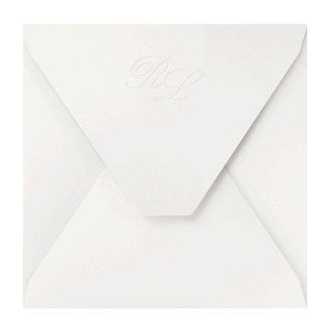 Buste Partecipazioni Matrimonio colorate Bianco Quadrate cm 15,7x15,7