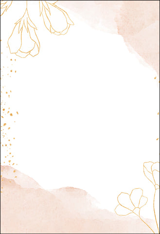 Partecipazione matrimonio scatola porta confetti, tema rosa e fiori oro