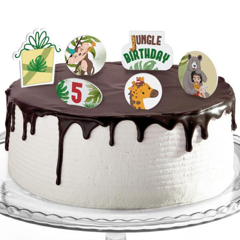 Decorazioni torte compleanno tema giungla Modello codice: PB 24 Z