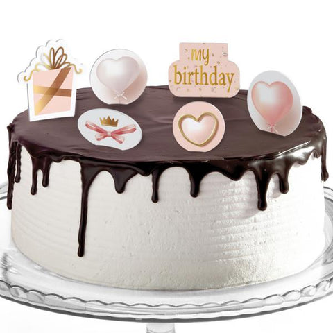 Decorazioni torte compleanno tema cuori Modello codice: PB 30 Z