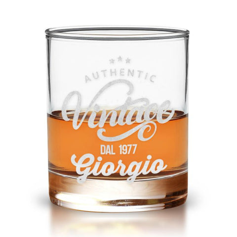 Bicchiere da Whisky  personalizzato tema - Grafica 8