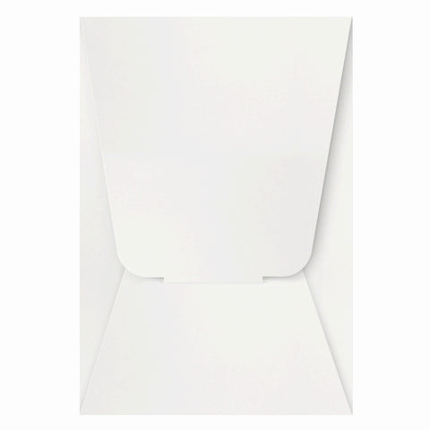 Buste Partecipazioni Matrimonio colorate Bianco Verticali Rettangolare cm 12x18