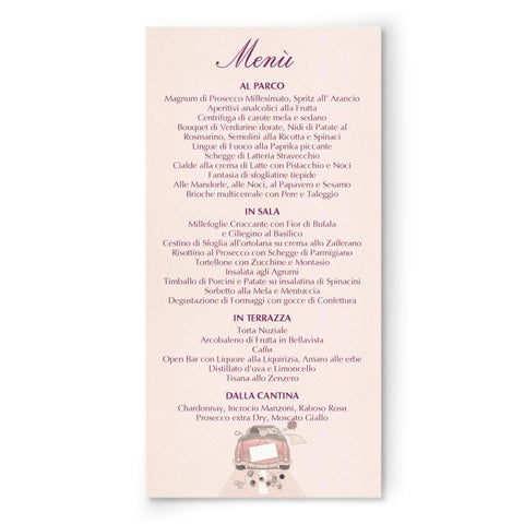 MENU ABBINATO AD ARTICOLO F1251