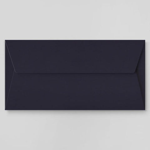 Busta Rettangolare cm 11x22 in cartoncino Gommato Blu