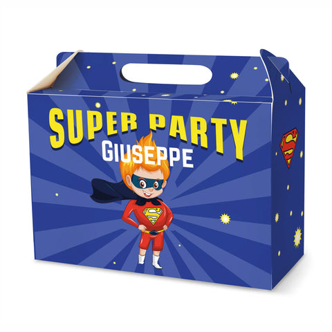 Scatola happy meal articolo tema super eroi baby Modello codice: PB 10 U