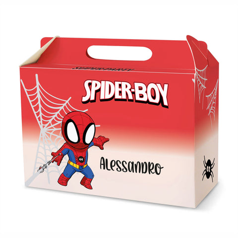 Scatola happy meal articolo tema super eroi spider baby Modello codice: PB 12 U