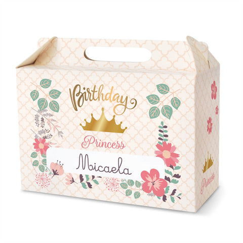 Scatola happy meal articolo tema principessa Modello codice: PB 1 U