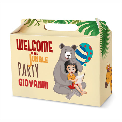 Scatola happy meal articolo tema giungla Modello codice: PB 24 U