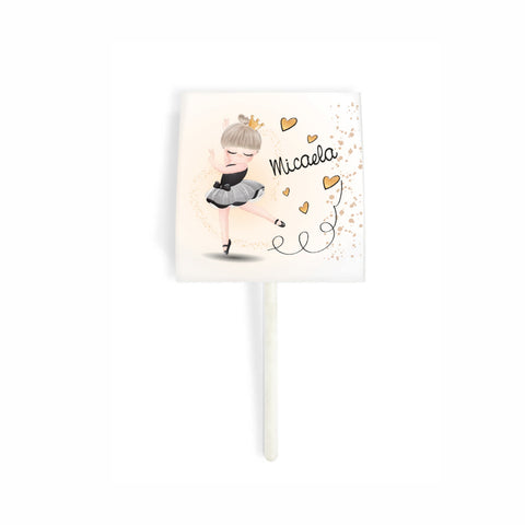 Porta chupa chups tema ballerina Modello codice: PB 29 F