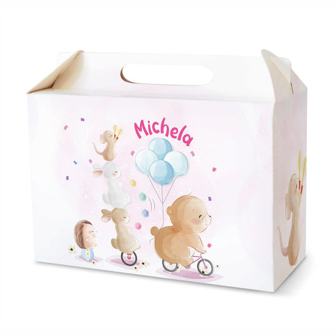 Scatola happy meal articolo tema animali bimba Modello codice: PB 41 U