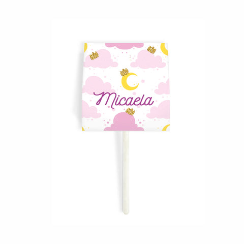 Porta chupa chups tema piccola principessa rosa Modello codice: PB 45 F