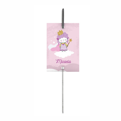 Cartoncino per stelline scintillanti tema piccola principessa rosa Modello codice: PB 45 P
