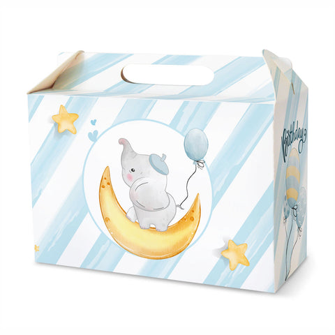 Scatola happy meal articolo tema elefantino celeste Modello codice: PB 46 U