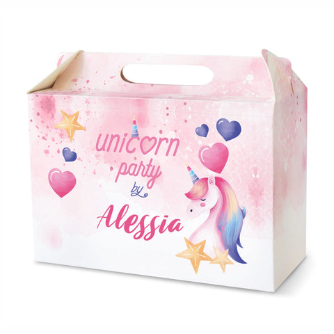 Scatola happy meal articolo tema unicorno Modello codice: PB 9 U